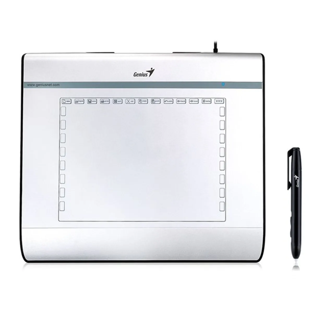 GENIUS 31130001400 EasyPen i608 2048 szintű nyomásérzékenység 5120 LPI 6" x 8" #1