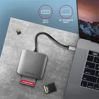 AXAGON CRE-S3C CRE-S3C USB-C 5-foglalatos kártyaolvasó #5