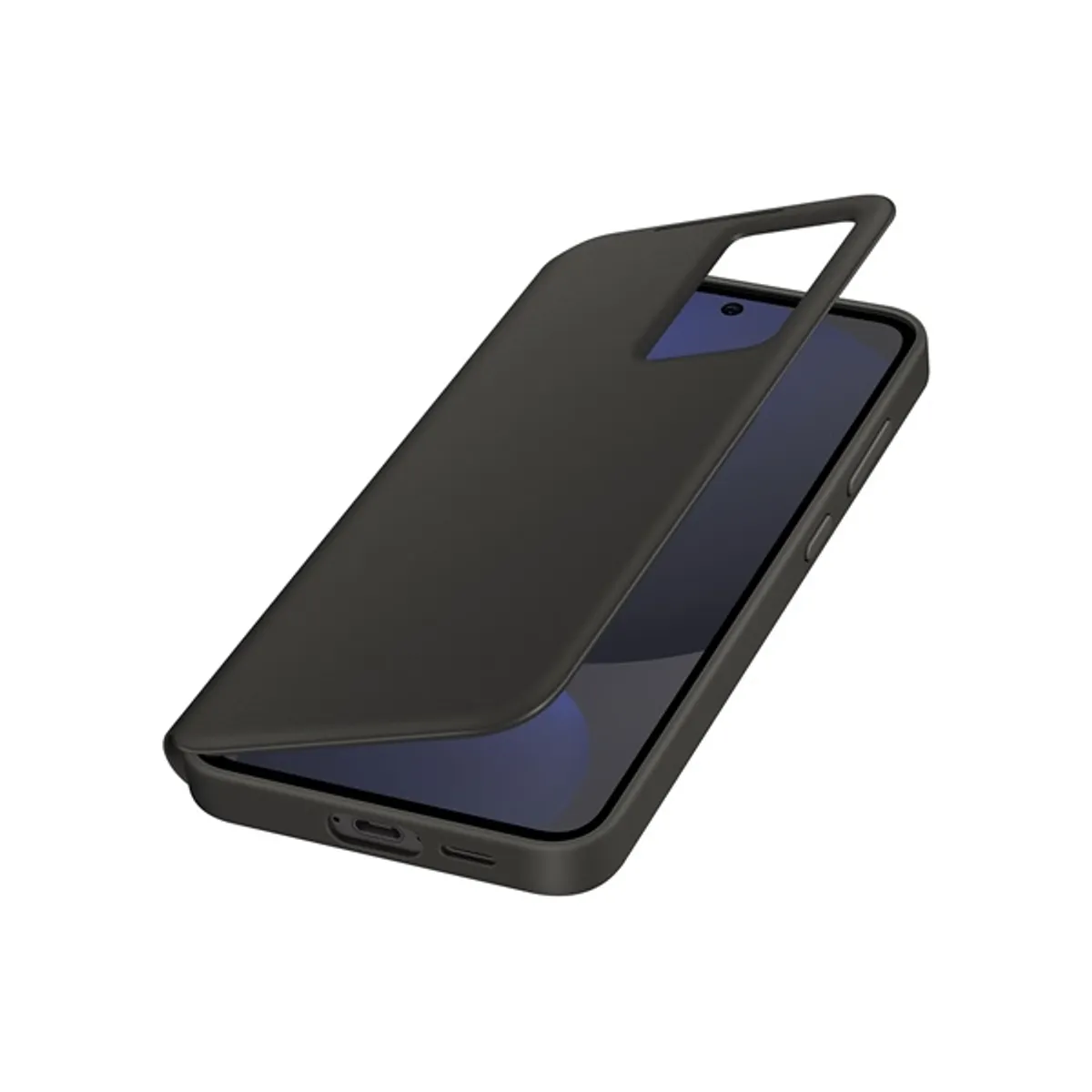 Samsung EF-ZS721CBEGWW Smart View Wallet Case Oldalra nyíló tok Fekete Galaxy S24 FE #4
