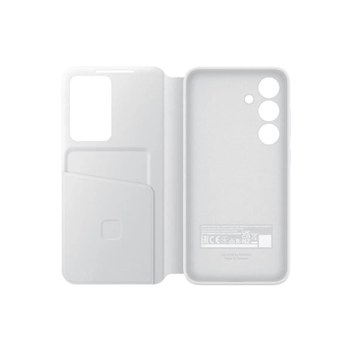 Samsung EF-ZS921CWEGWW Smart View Wallet tok fehér oldalra nyíló Galaxy S24 #5