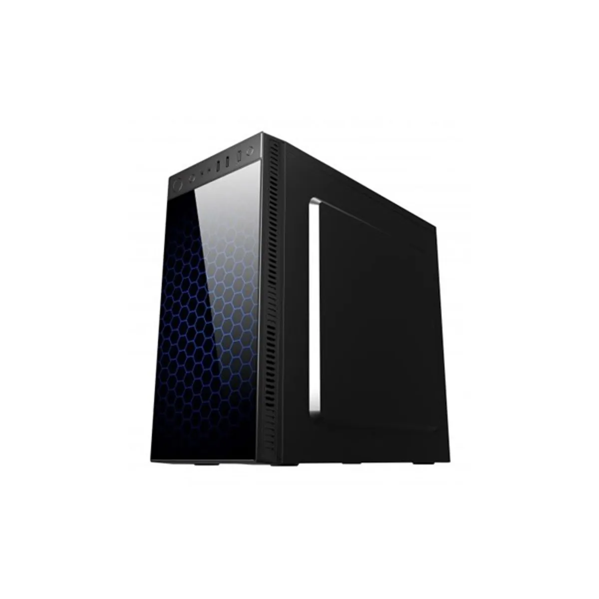 Spire SPM1415B-420W-E12-U3 Tricer 1415 acél fekete mATX 420 W USB 3.0 3,5" külső hely 1 db 2,5" belső hely 2 db #3