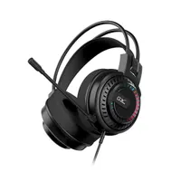 Genius 31710035400 HS-GX570U fekete gamer headset USB balos mikrofon 50 mm hangszóró 32 ohm 112 dB 20-20000 Hz 180 cm PCNotebookKonzol