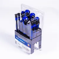 Iris Tools DT-21-128 21 darabos csavarhúzó készlet, slotted és PH, precíziós, bit tartó, 10 db bit #2