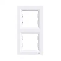 Schneider EPH5810221 ASFORA Kettes keret függőleges fehér