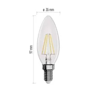 Emos ZF3220 LED izzó E14 3 W 470 lm 2700 K meleg fehér #2