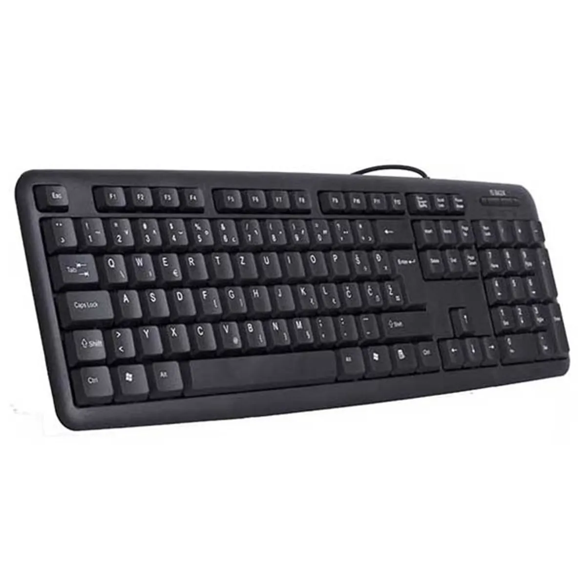 SBOX SBOX K-14 K-14 magyar kiosztás USB 104 gomb teljes méretű membrános numerikus billentyűzet ergonómikus fekete 150 cm #1