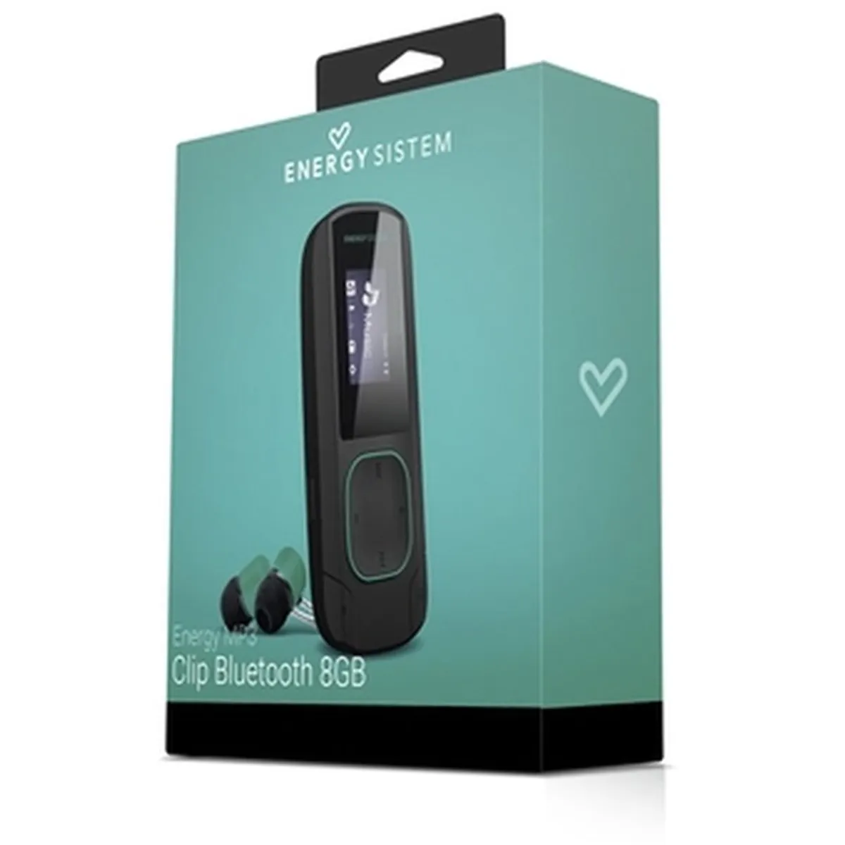 Energy Sistem EN 426508 MP3 lejátszó Bluetooth 8GB fekete zöld 0.8" #6