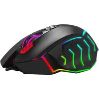 A4-TECH A4TMYS47300 Bloody J95 USB optikai egér 8000dpi 9 gomb gumi markolat RGB fekete #3