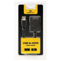 GEMBIRD A-USB3-HDMI-02 USB 3.0 - HDMI adapter Fekete 15 cm #3