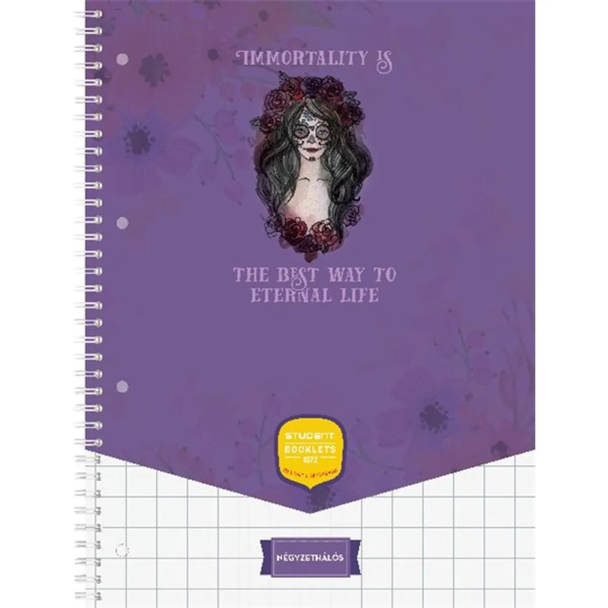 ICO 7500087004 Student Art A4 70 lapos kockás spirálfüzet #3
