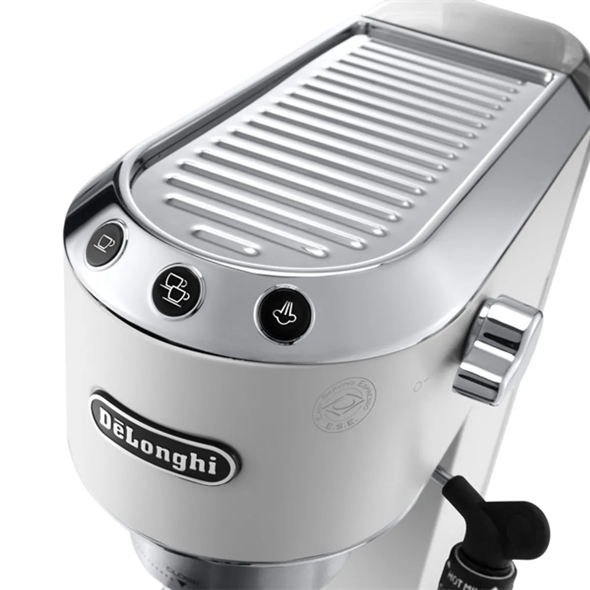 DELONGHI 0132106273 Dedica EC 685.W fehér rozsdamentes acél 15 bar 1,1 L 2 csésze #3
