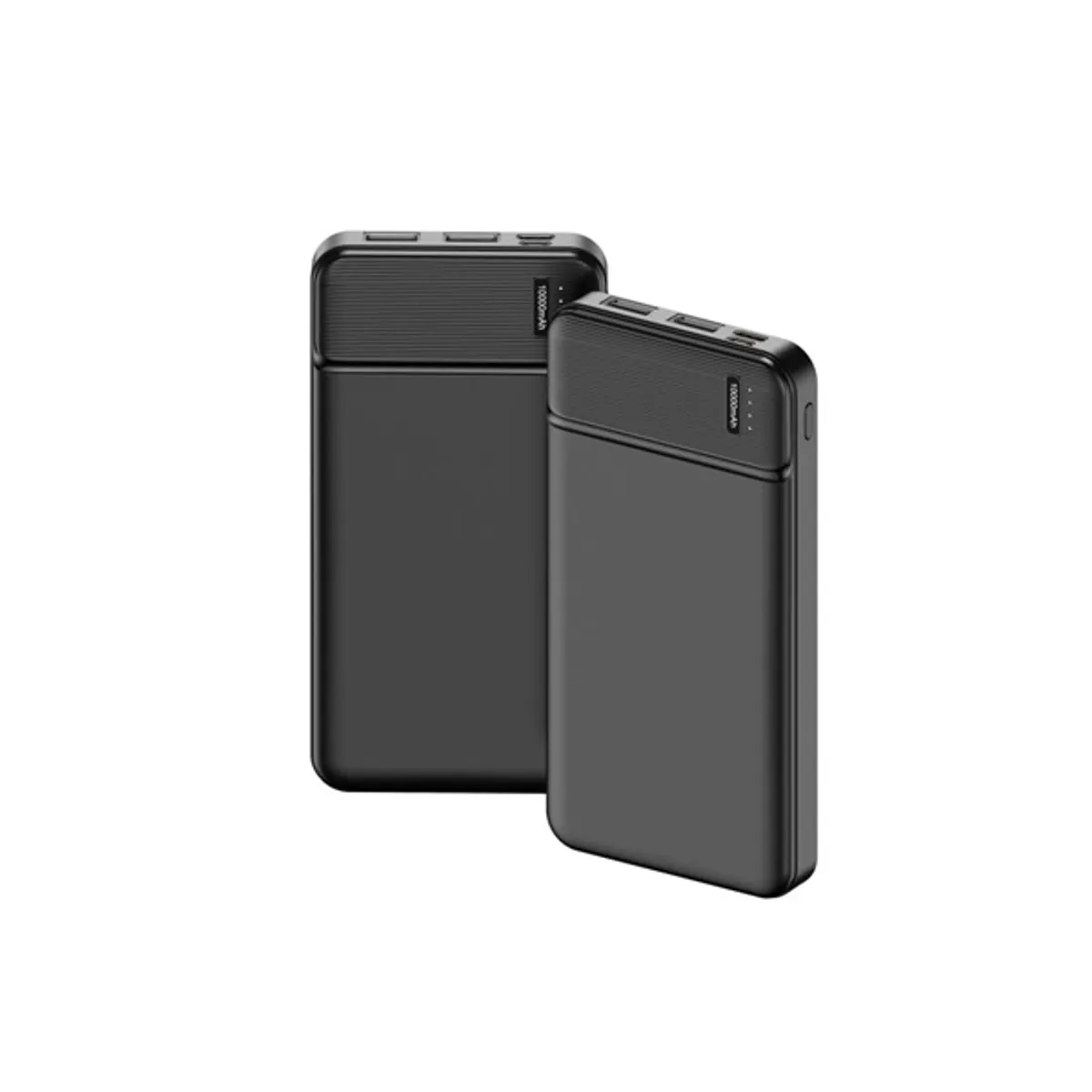 MAXLIFE TF-0022 Power Bank 10 000 mAh 5 V 2 A, 2x USB-A, USB-C és Micro USB bemenet, fekete #10