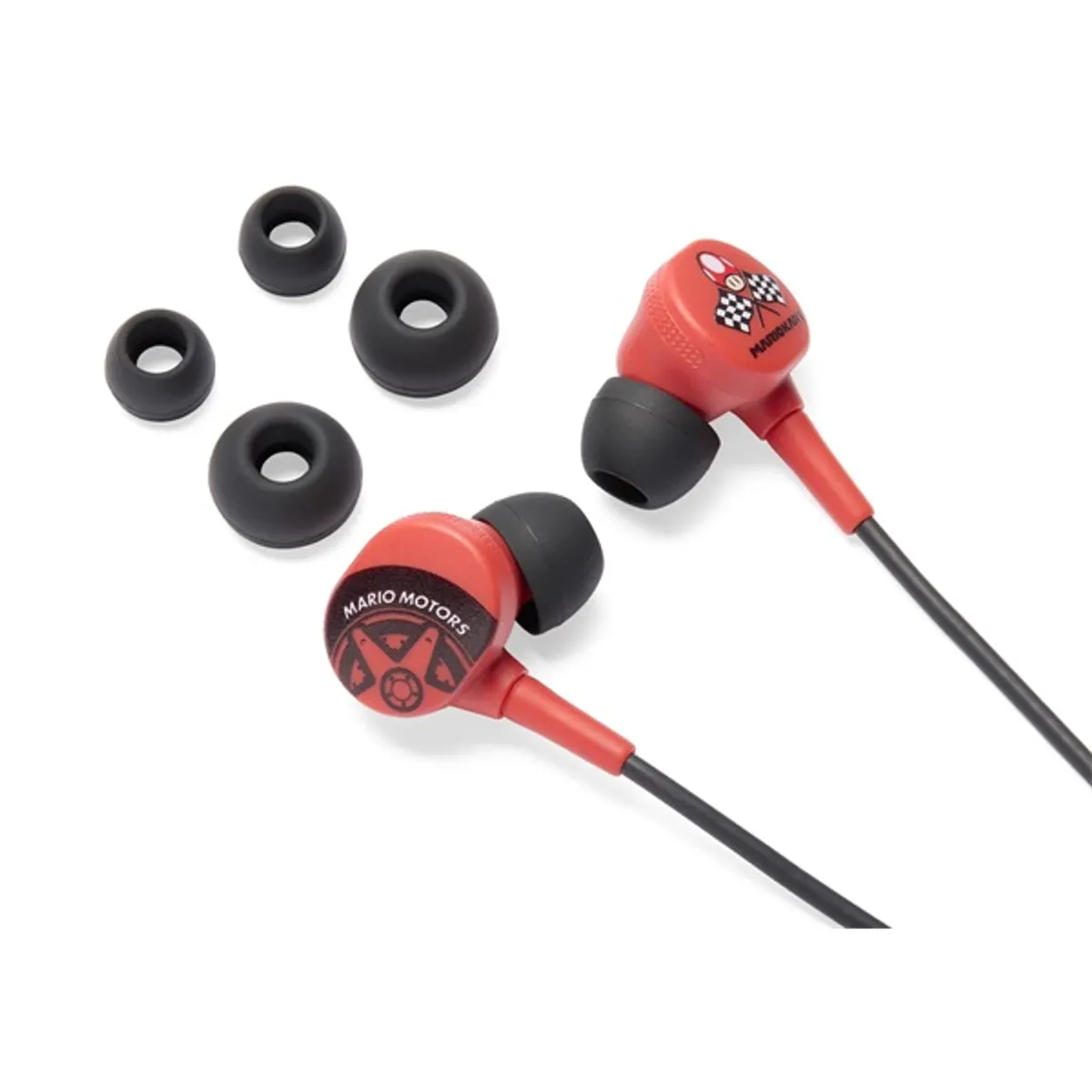PowerA NSHS0399-01 Nintendo Switch fülhallgató mikrofonos piros-fekete 3,5 mm jack 8 mm #4