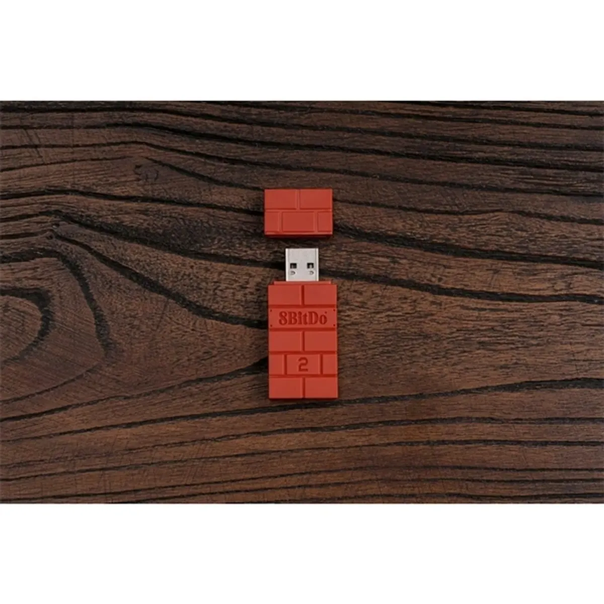 8BitDo RET00311 USB Wireless Adapter 2 barna kompatibilitás Nintendo Switch, Switch 2 Xbox One Xbox Series X S #6