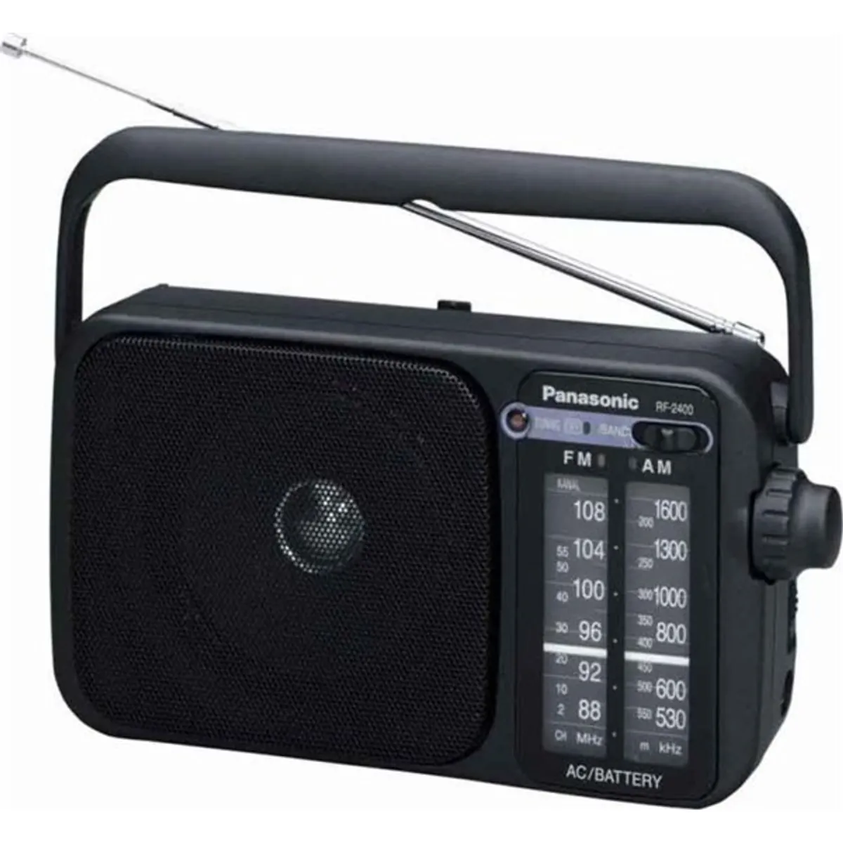 Panasonic RF-2400DEG-K RF-2400DEG fekete hordozható 3,0 W #1