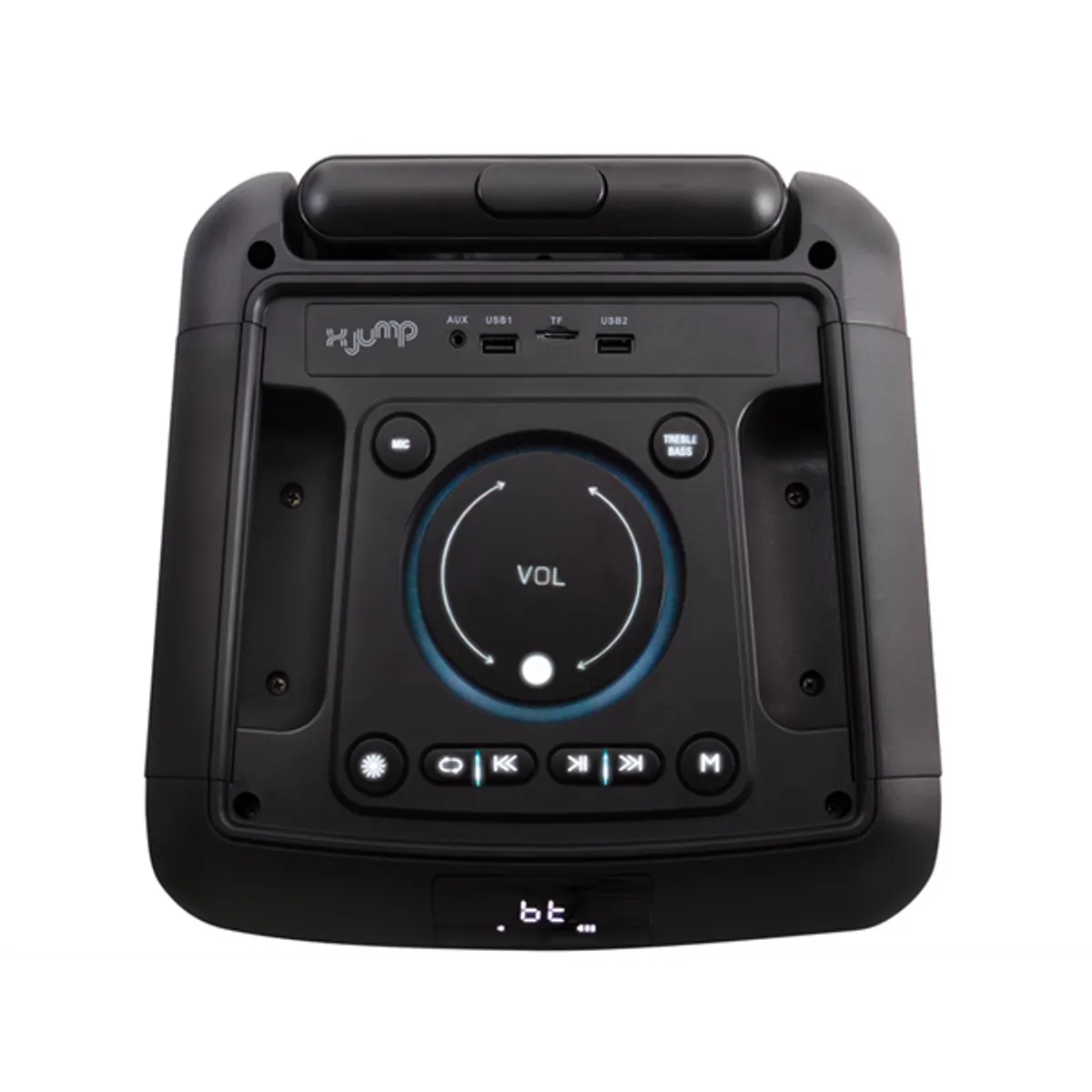 XJUMP XJ 5000 BT hangszóró 180 W Bluetooth USB AUX karaoke led fény #6
