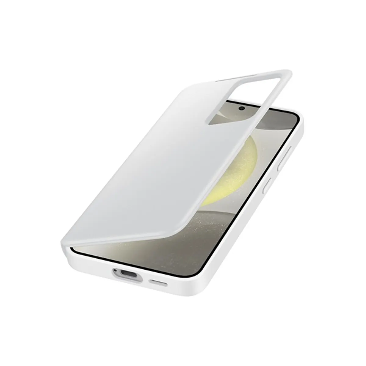 Samsung EF-ZS921CWEGWW Smart View Wallet tok fehér oldalra nyíló Galaxy S24 #4
