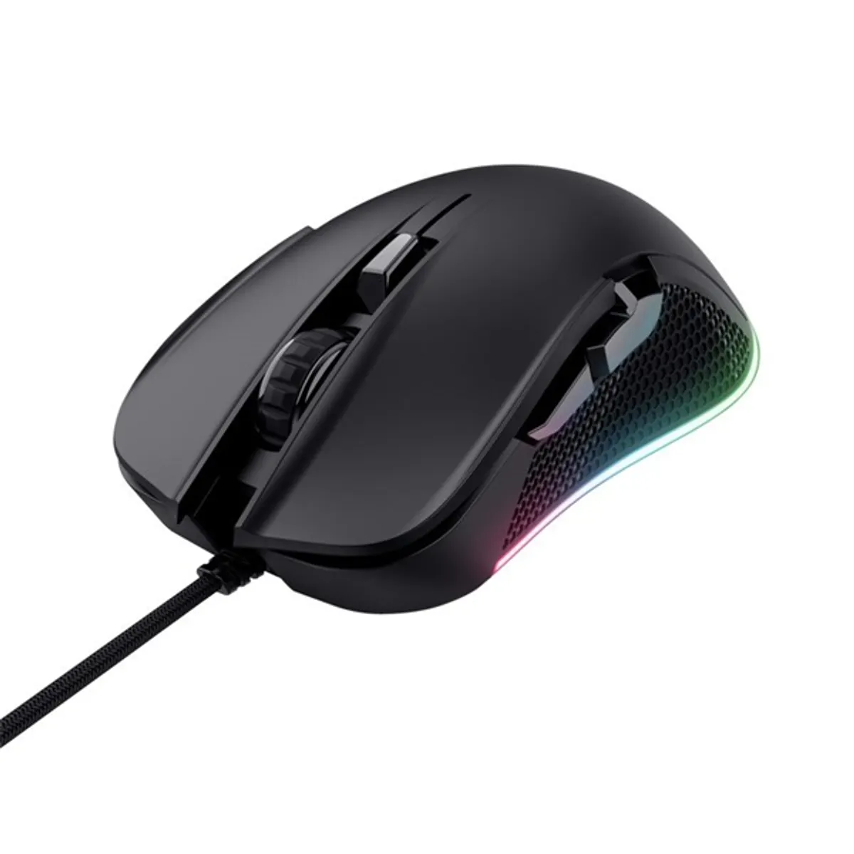 Trust 24729 GXT 922 YBAR Gaming egér fekete USB 210 cm 7200 dpi 6 programozható gomb RGB #1