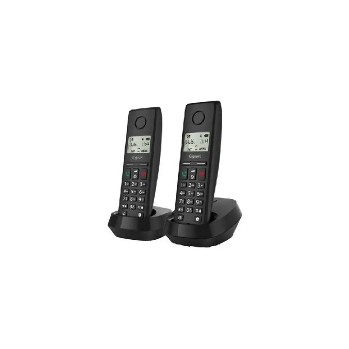 Gigaset 4250366871905 Pure duo 200 fekete 1,5" kijelző üzenetrögzítő kihangosítható kézibeszélővel bővíthető hívófél azonosítás #2