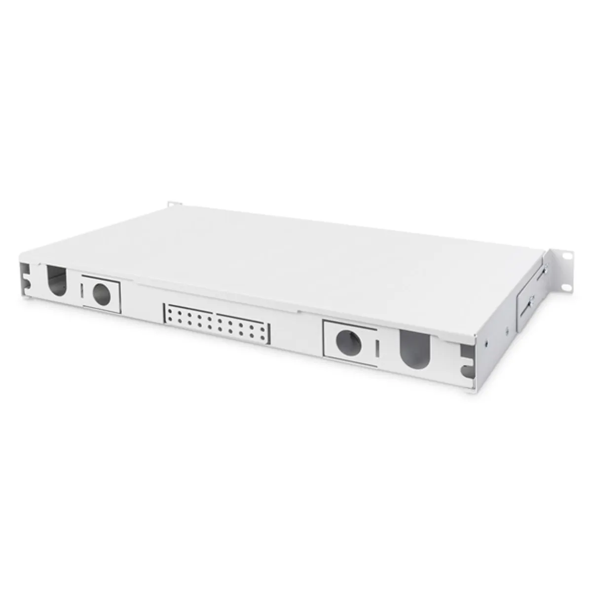 DIGITUS DN-96200-QL optikai szerelvény előlap nélküli 1U 19" szürke #5