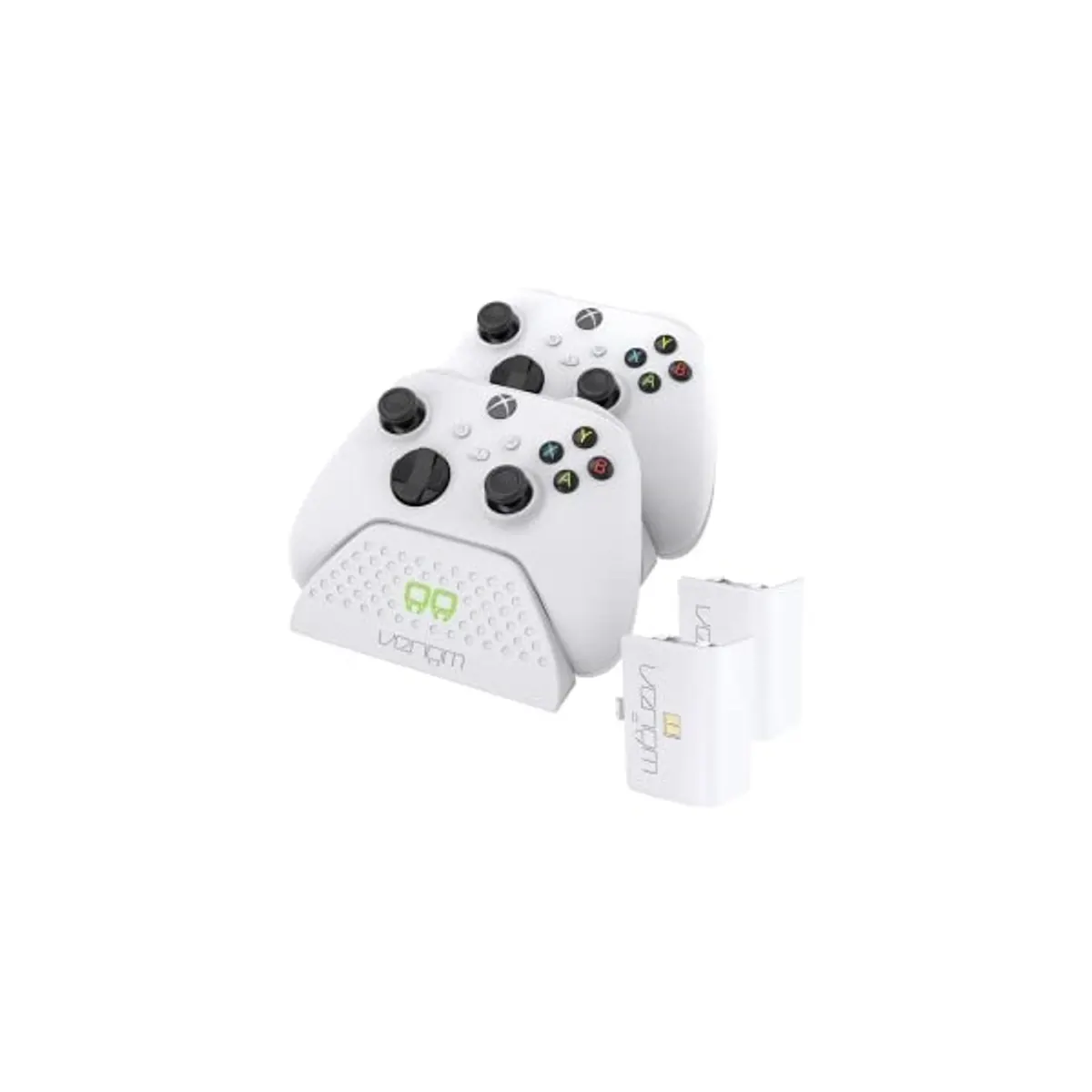VENOM VS2871 dupla töltőállomás 2x 850 mAh akkumulátor Fehér USB-C 2 m USB kábel Xbox Series X|S; Xbox One #1