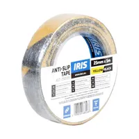 Iris AST-2505BY csúszásgátló szalag 25mmx5m fekete-sárga