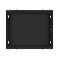 Lanberg WF01-6409-00B 9U 19" fali rack szekrény 600x450mm fekete #10