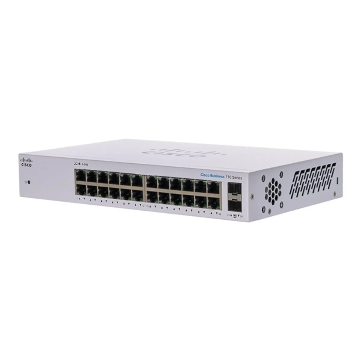 Cisco CBS110-24T-EU CBS110-24T 24x GbE 2x combo RJ-45 SFP unmanaged L2 1U #1