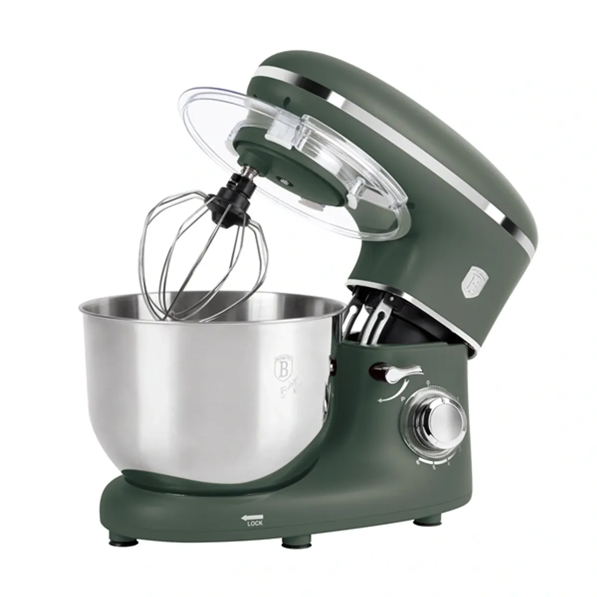 Berlinger Haus BH/9708 Matte Green Collection 1300W 3 kar rozsdamentes tál 6L fényjelző #2