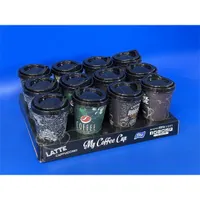 TITIZ AP-9122 IRIS COFFEE CUP műanyag pohár 400 ml tetővel többszínű #5