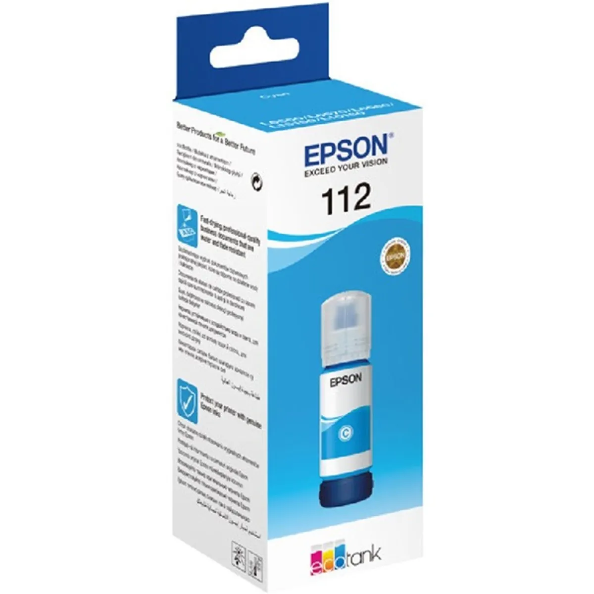 EPSON C13T06C24A EcoTank 112 tintapatron Cián pigment 70 ml #1
