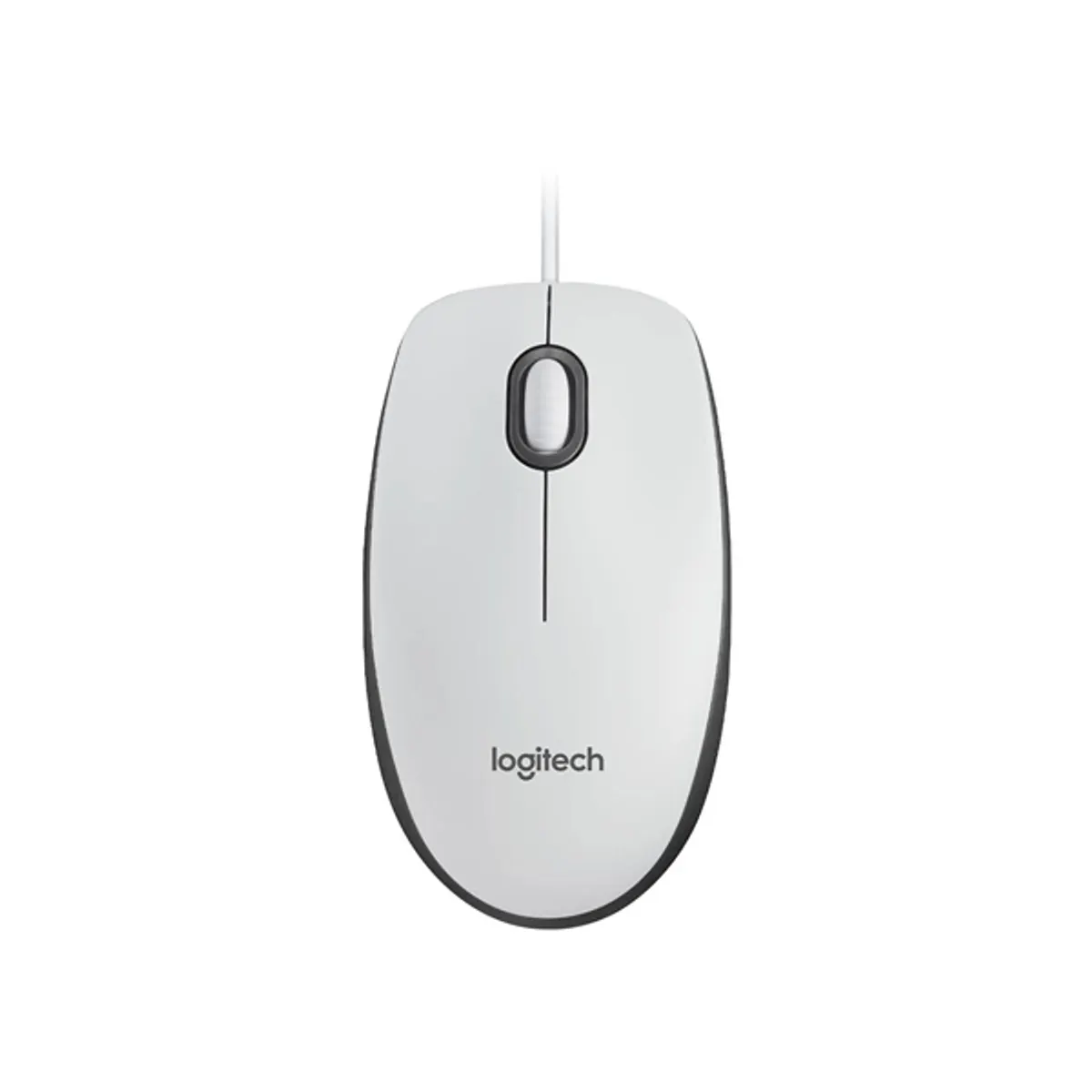 LOGITECH 910-006764 M100 Kétkezes USB Optikai 1000 dpi 2+1 gomb 180 cm Újrahasznosított műanyag Fehér #1