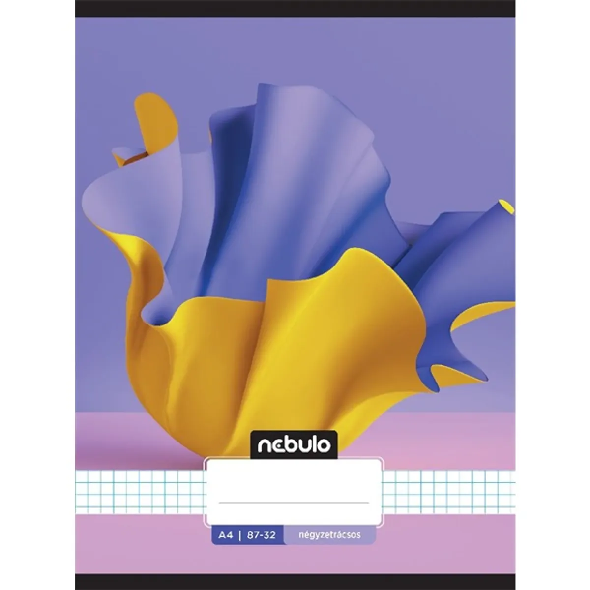 Nebulo NR-LD-A4 L-Design A4 32 lapos kockás tűzött füzet #6