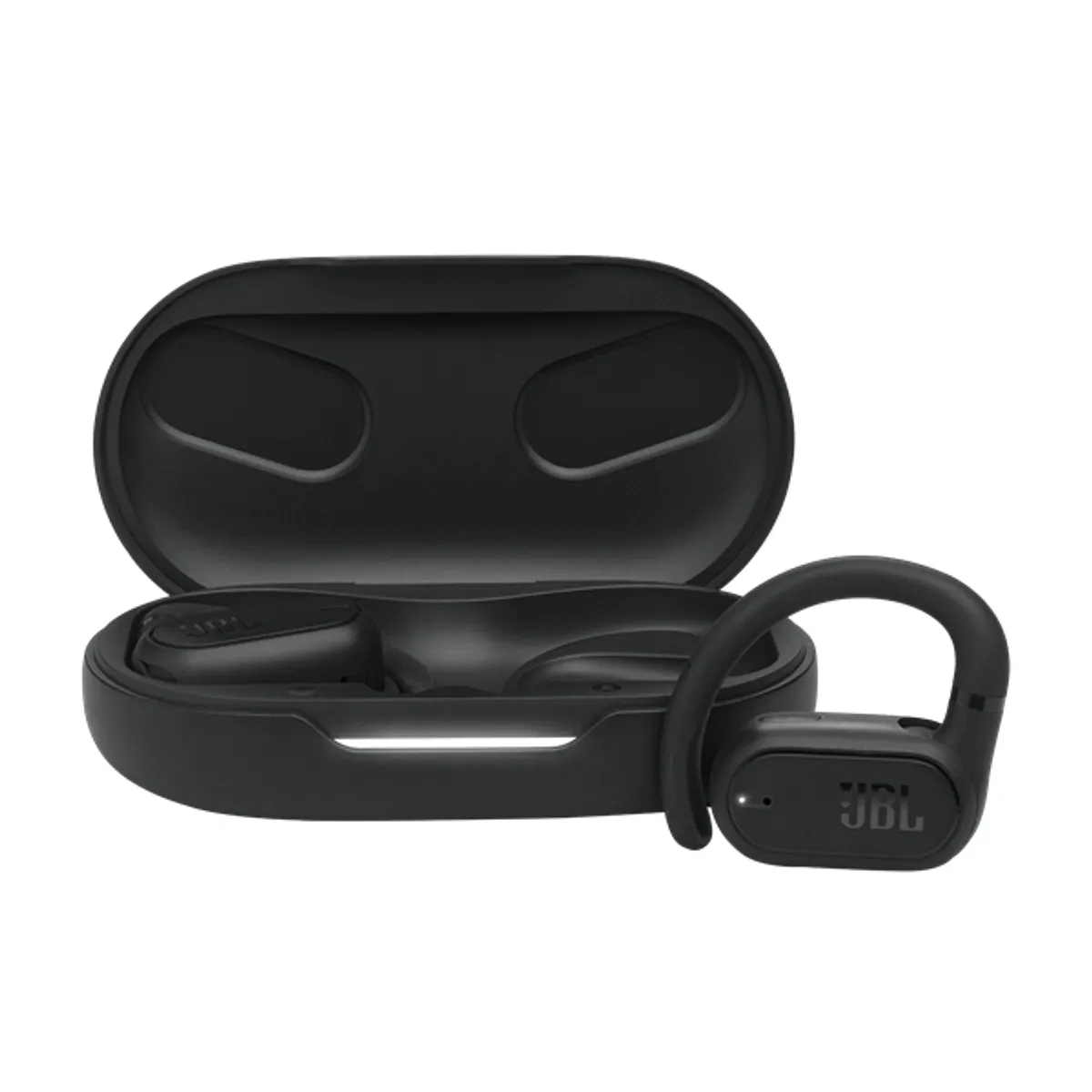 JBL JBLSNDGEARSNSBLK Soundgear Sense Open-ear True Wireless fülhallgató Bluetooth 5.3 Dual Connect 16,2 mm meghajtó 6 óra 24 óra 4 mikrofonnal #1