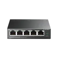TP-LINK TL-SF1005LP 5-portos 10-100 Mbps asztali PoE switch 4 PoE porttal 41 W