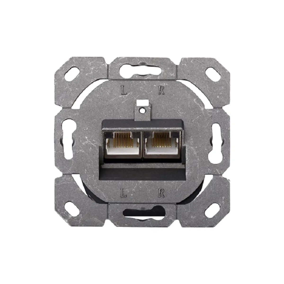 DIGITUS DN-9008-1 cat6a class ea 2x RJ45 süllyesztett fali aljzat #4