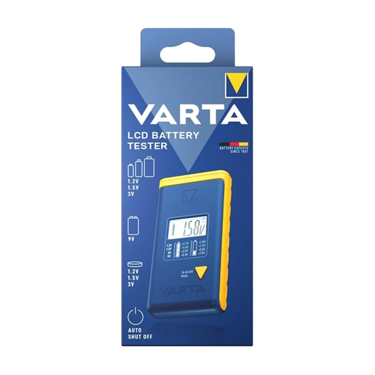 VARTA 893101111 gombcella teszter lcd kiszerelés 1 elem típusa cr2032 #2