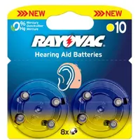 Rayovac 4610745418 10AU-6MFAS BLI8 hallókészülék elem #3