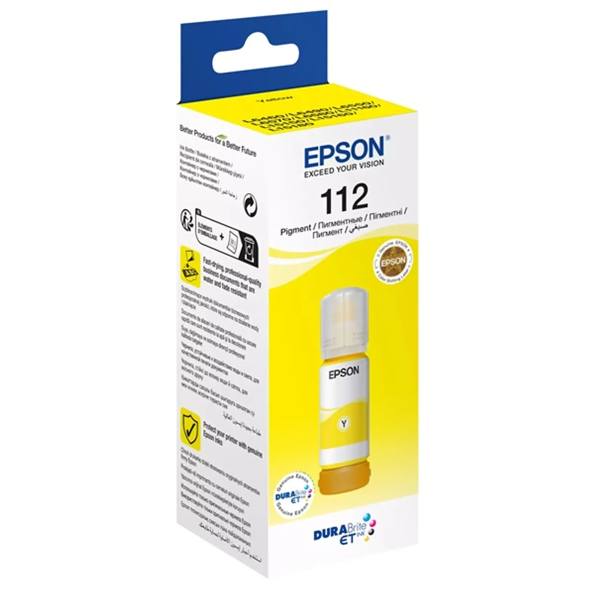 Epson C13T06C44A EcoTank 112 tintapatron sárga #2