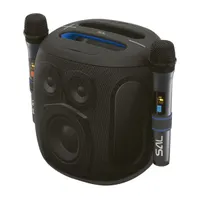 SAL PARCUBE boombox 100 W Bluetooth USB AUX Micro SD 2x vezeték nélküli mikrofon IPX5 9 óra #6