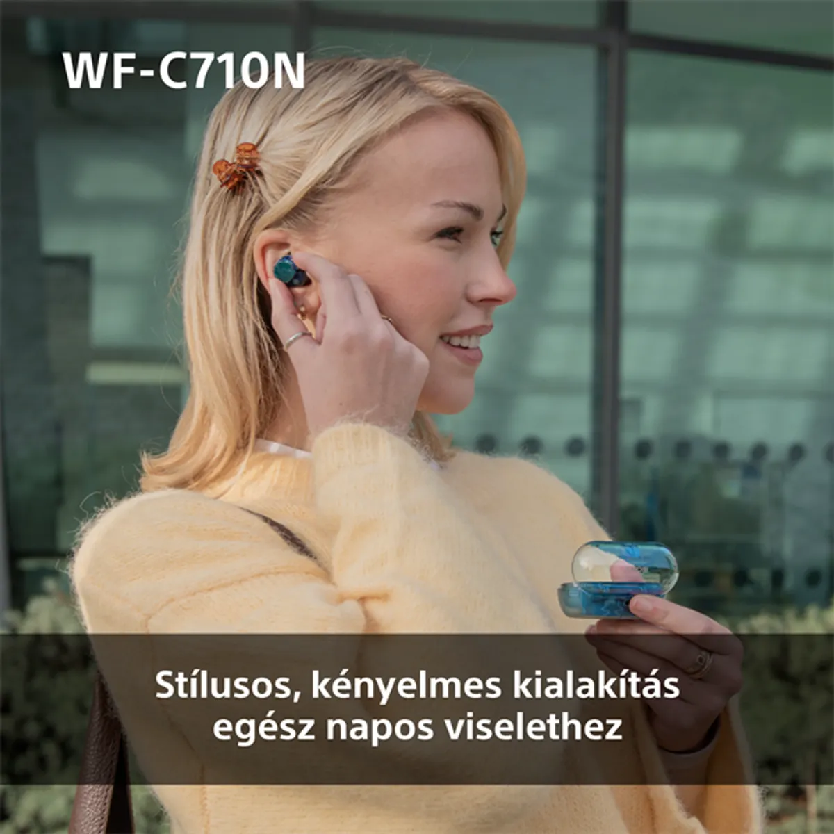 Sony WFC710NL.CE7 WFC710 True Wireless fülhallgató zajszűrős IPX4 12 óra #7