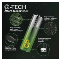 GP Batteries B0161M Super Alkaline AA, AAA készlet 24 db #3
