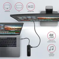 Axagon HMC-6GL 6in1 hub 3x USB-A 1x HDMI 1x RJ-45 USB-C PD 20 cm kábellel #4
