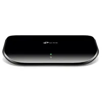TP-LINK TL-SG1005D 5-portos gigabites kapcsoló nem menedzselhető QoS automatikus MDI-MDI-X külső tápegység 100-240V
