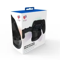 PDP 052-016-BK PlayStation 5 DualSense Metavolt Twin Rapid töltőállomás fekete csúszásgátlós #5