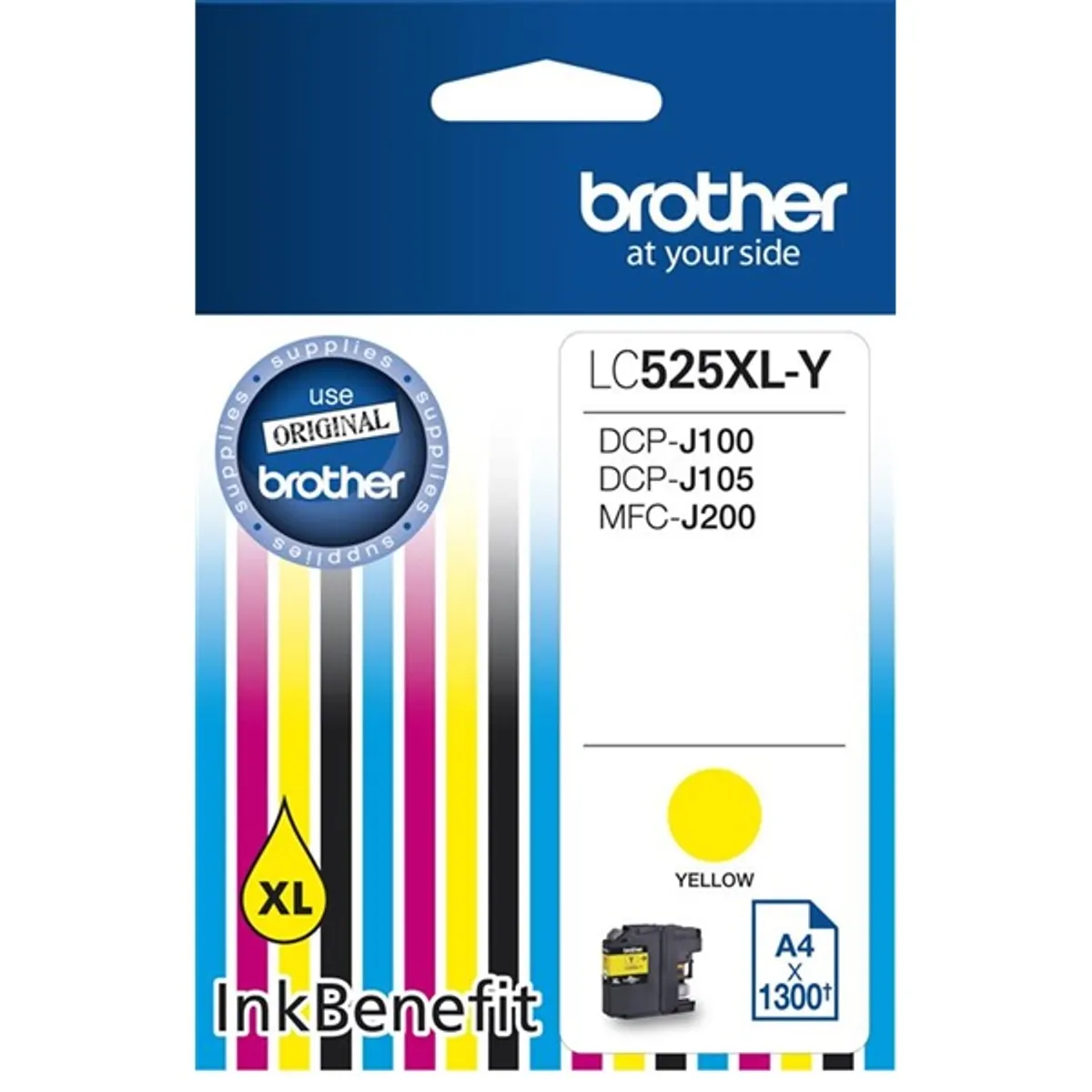 Brother LC525XLY sárga tintapatron XL #1