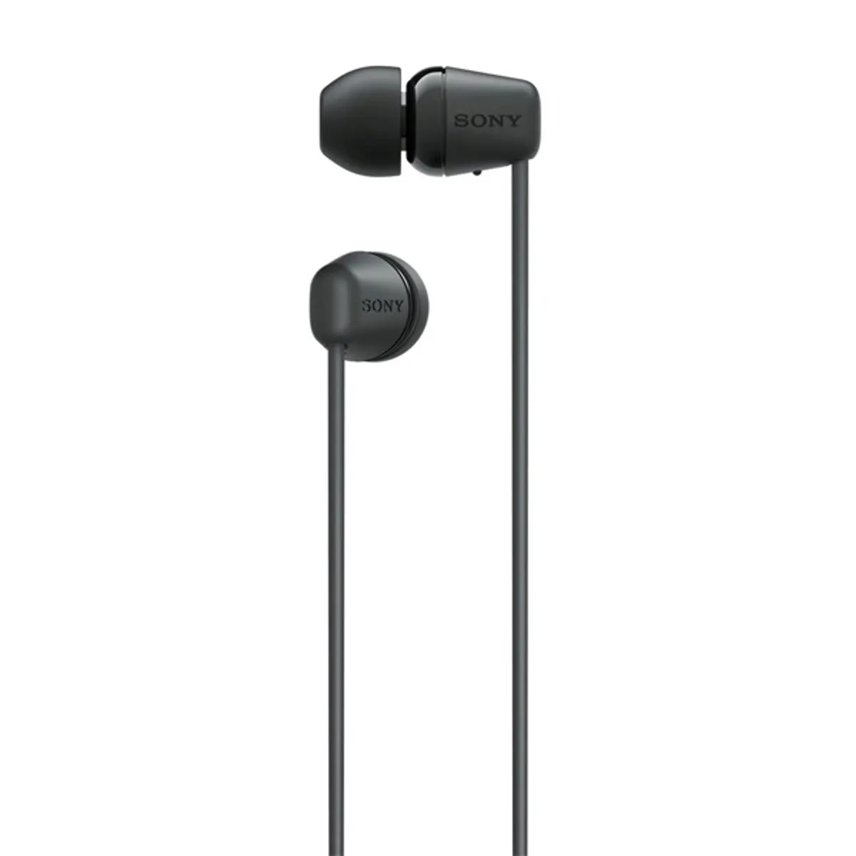 Sony WIC100B.CE7 WI-C100 fekete vezeték nélküli Bluetooth fülhallgató IPX4 9 mm mikrofon 25 óra #2