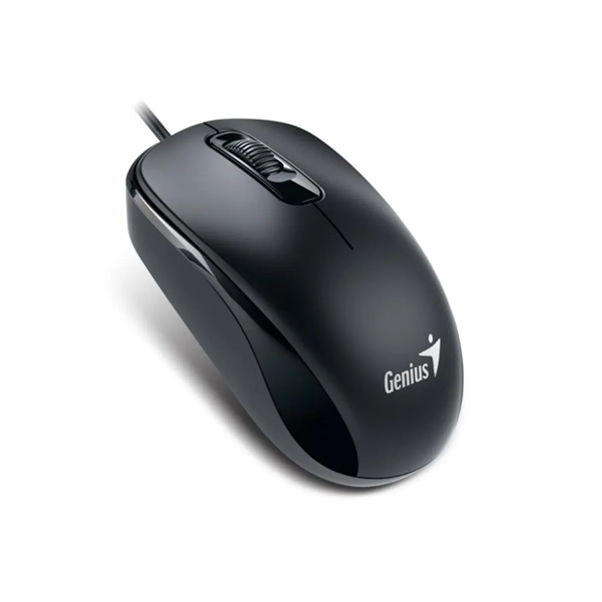 Genius 31010116107 DX-110 3 gomb + görgő optikai USB 150 cm 1000 dpi fekete kétkezes #1