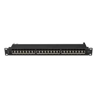 Lanberg PPS7-1024-B patch panel cat7 ftp 24 port 1U 19" fekete árnyékolt #2