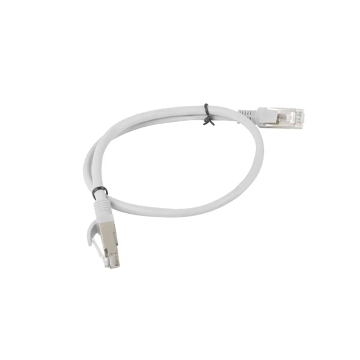Lanberg PCU5-10CC-0050-S Patch kábel Cat5e UTP 0,5m szürke RJ45-RJ45 #1